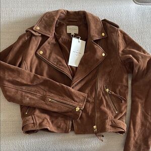 Sézane Suede Jacket